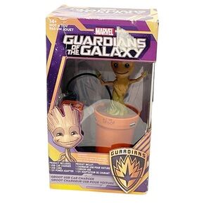 Marvel Guardians of the Galaxy NIB Groot USB‎ Car Charger Dances to Music NEW